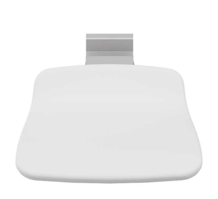 Pressalit PLUS Shower Seat 310, Fixed Height White (R7304000)