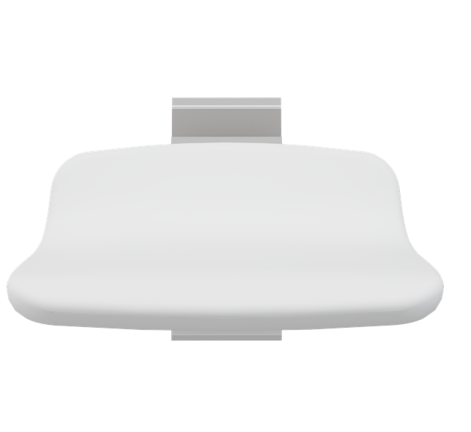 Pressalit PLUS Shower Seat 310, Fixed Height White (R7304000)