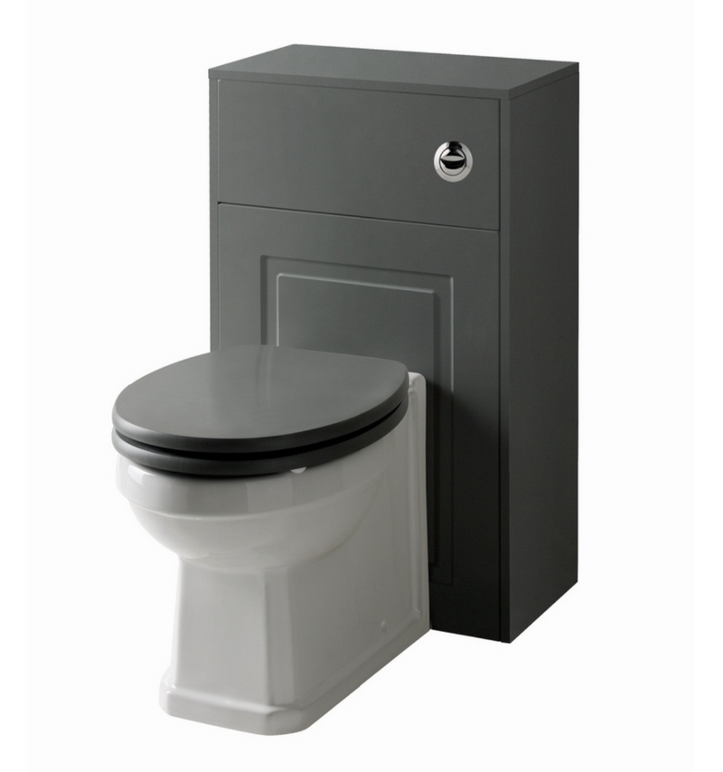 Kartell K-VIT Astley Soft Close Seat- Matt Grey (FUR535AS)