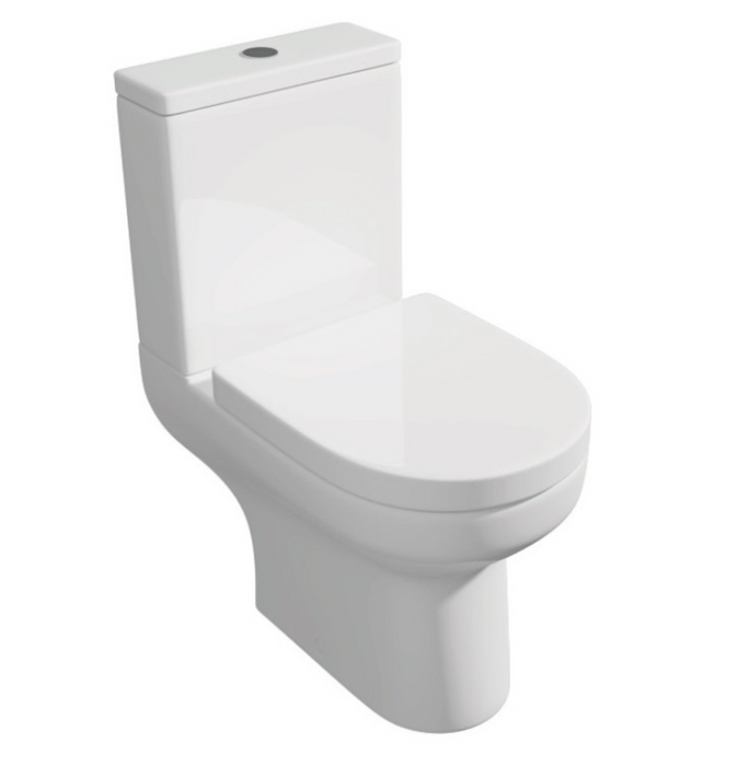 Kartell K-VIT Bijoux Close Coupled WC Pan-White Gloss (BJX-PAN)