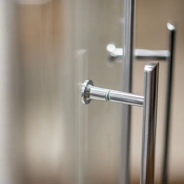 Impey Coram Optima 6 6mm Plain Glass 800mm Wide Offset Quadrant Shower Enclosure Chrome (O6QD108CUC)