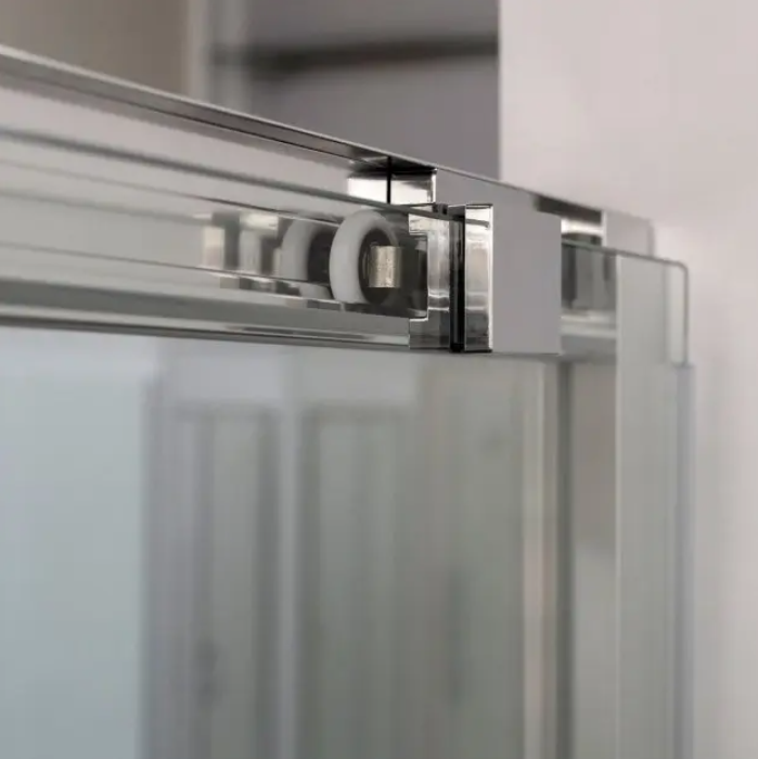 Impey Coram Optima 6 6mm Plain Glass 1100mm Wide Sliding Shower Door Chrome (O6SL11CUC)