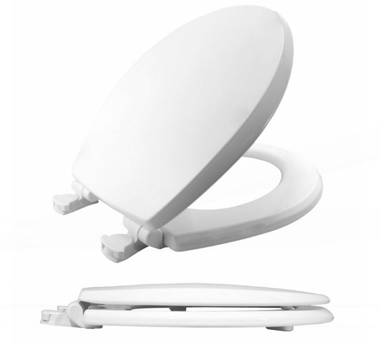 AKW Moulded Wood Soft Closing Quick Release Toilet Seat (23173-B)
