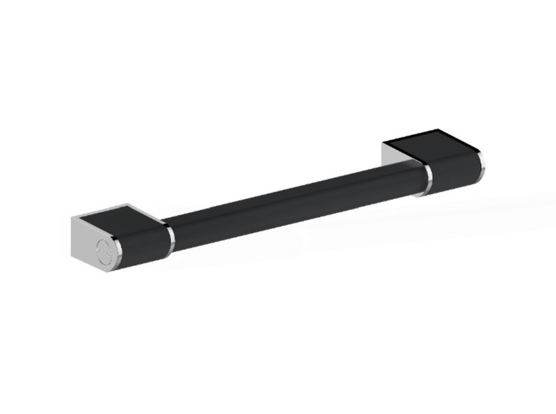 AKW Onyx 2 – 300mm Grab Rail – Matt Black (12802BLK-LS)