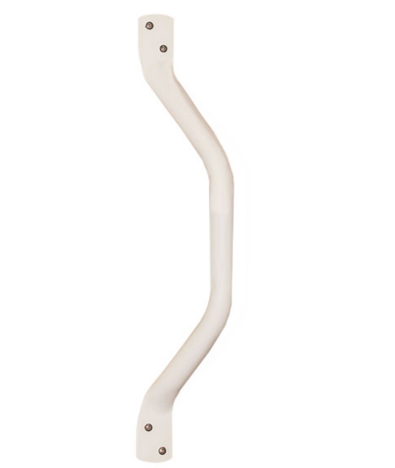 AKW 1700 Series 445mm Steel Crank Rail White (01760)