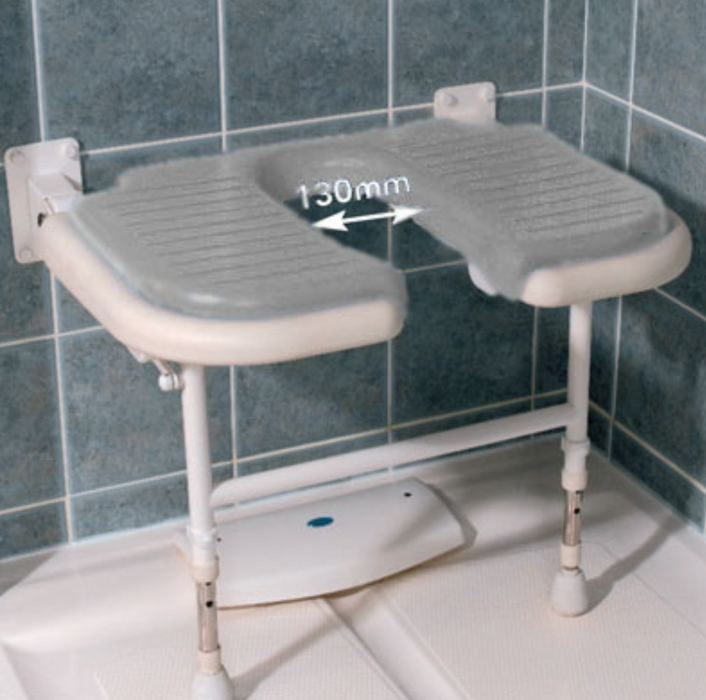 AKW 400 Series Spare Extra Wide Horse Shoe Seat in Grey (04285)