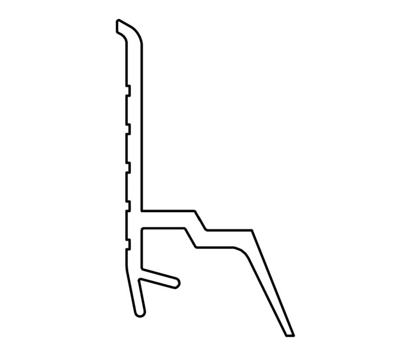 AKW Marlbrook Wall Panels Bottom onto Tray Or Bath PVC - 3000mm (27689)