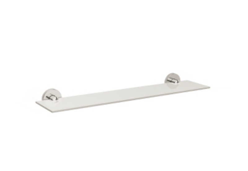 AKW Glass Shelf 457mm - Stainless Steel 6mm TSG (03SS-SH457)