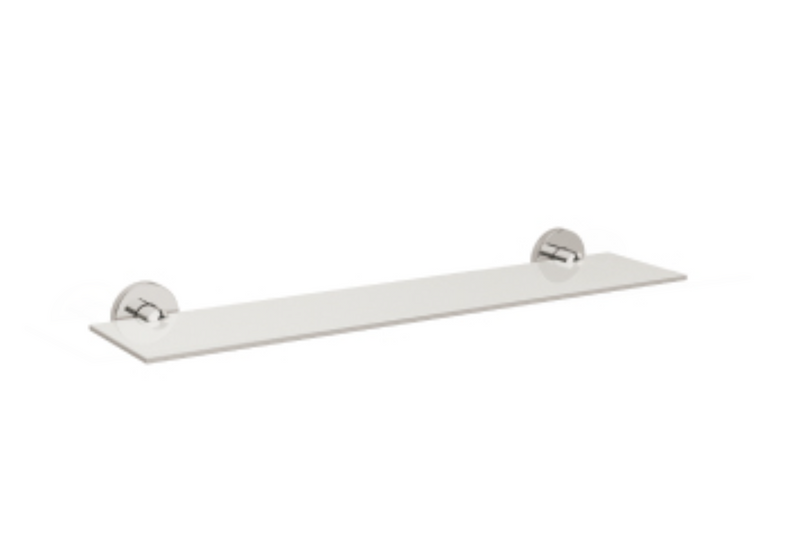 AKW Glass Shelf 600mm - Stainless Steel 6mm TSG (03SS-SH600)
