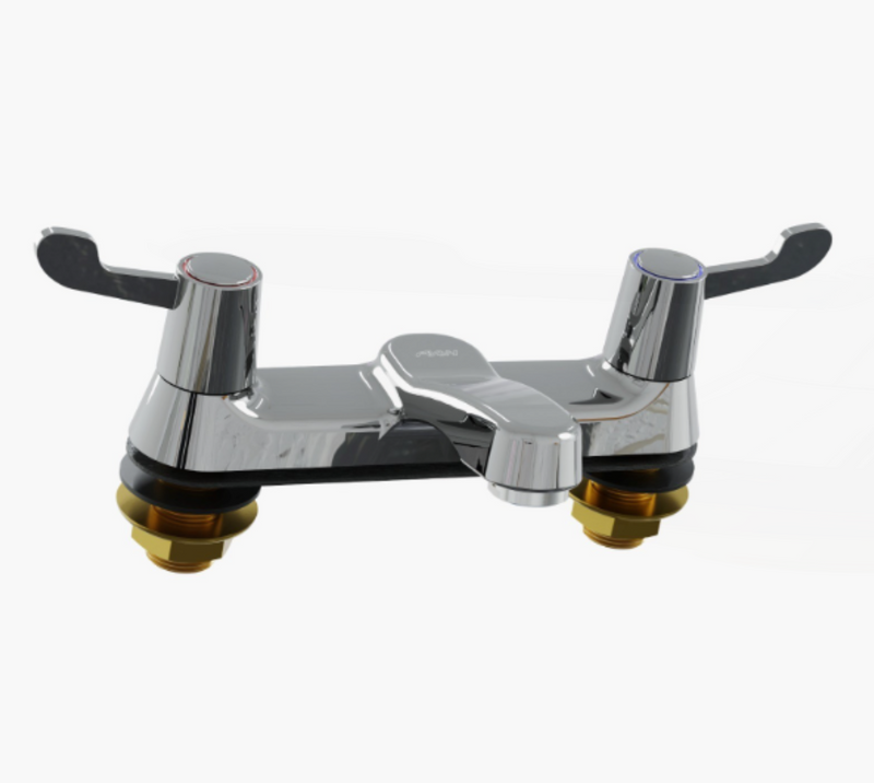 AKW Lever Mixer Bath Tap Silver (30855)