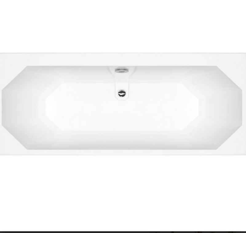 Kartell K-VIT Astlea Duo 1700x750 Bath with Legs (AST1775DUO)