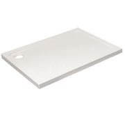 Kartell K-VIT 1700 x 700mm rectangle low profile shower tray in white