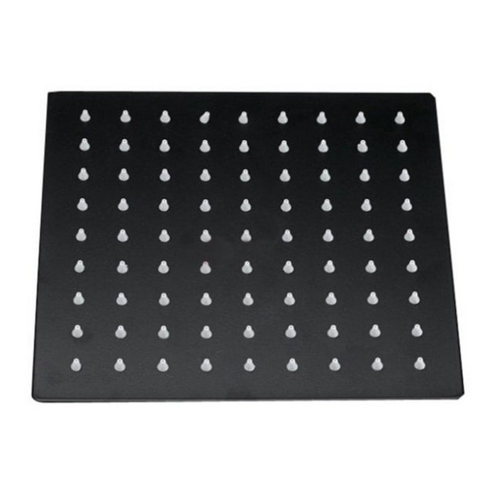 Kartell K-VIT Nero Square Shower Head- Matt Black (SHO157NS)(SHO158NS)(SHO159NS)