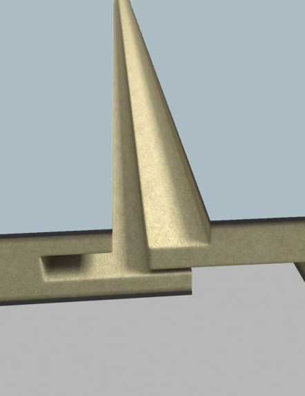 Selkie Periwinkle Tongue & Groove MDF Wall Panel