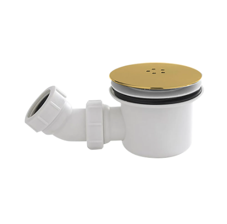 Kartell K-VIT 90mm Fast Flow Waste - Brass (FFW90-BRASS)