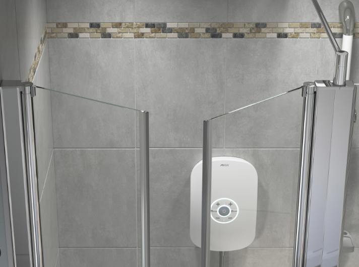 AKW Larenco Alcove Saloon Door Shower Screens (All Sizes)