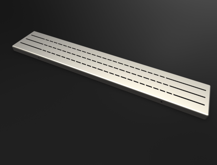 AKW TriForm Decorative Stainless Steel Gulley Waste Kit (6-16mm) 21215