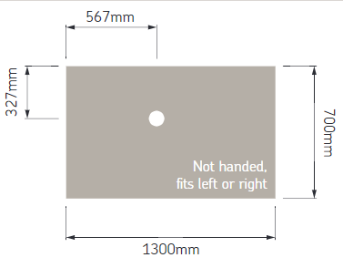 AKW Low Profile Shower Tray (All Sizes)