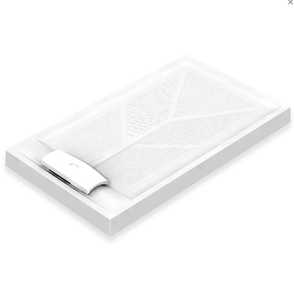 AKW Sulby Shower Tray With Gravity Waste (All Sizes)