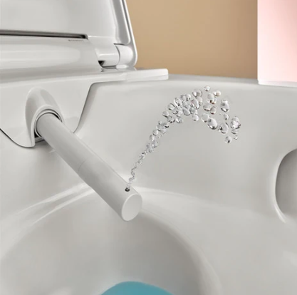 Geberit AquaClean Alba Wall Hung Rimless Smart WC 146.350.01.1