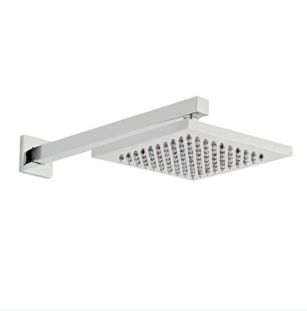 Kartell K-VIT Pure Option 3 Concealed Thermostatic Shower Set with Slide Rail Kit & Overhead Drencher – Chrome (SHO027PR)(SHO070CU)(SHO091OE)(SHO073CU)