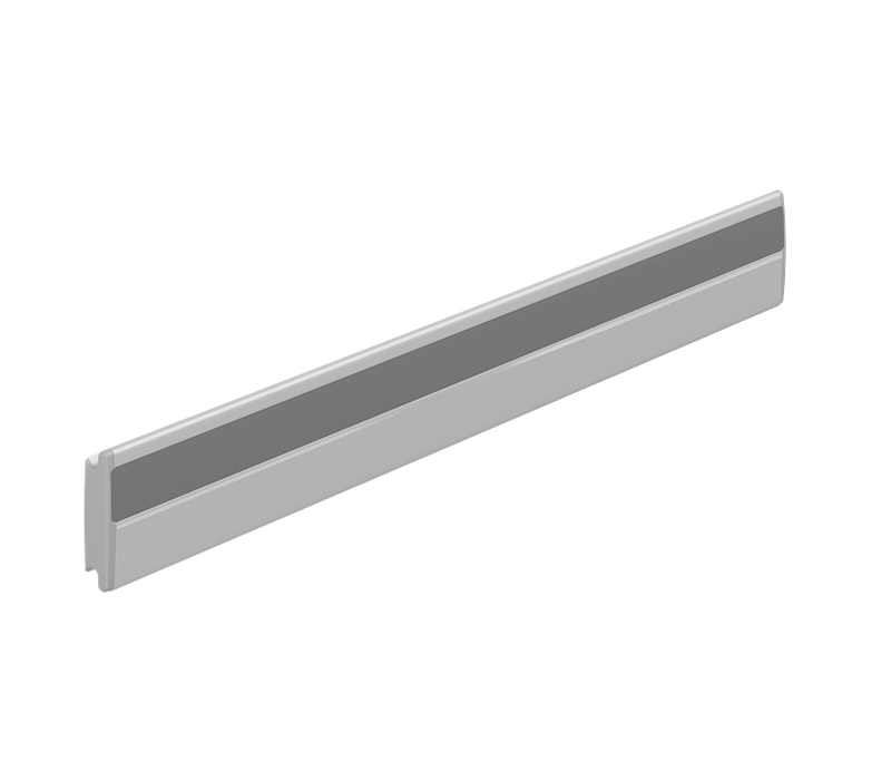 Pressalit PLUS Wall Track for Horizontal Mounting 1200mm Anthracite Grey R9812112