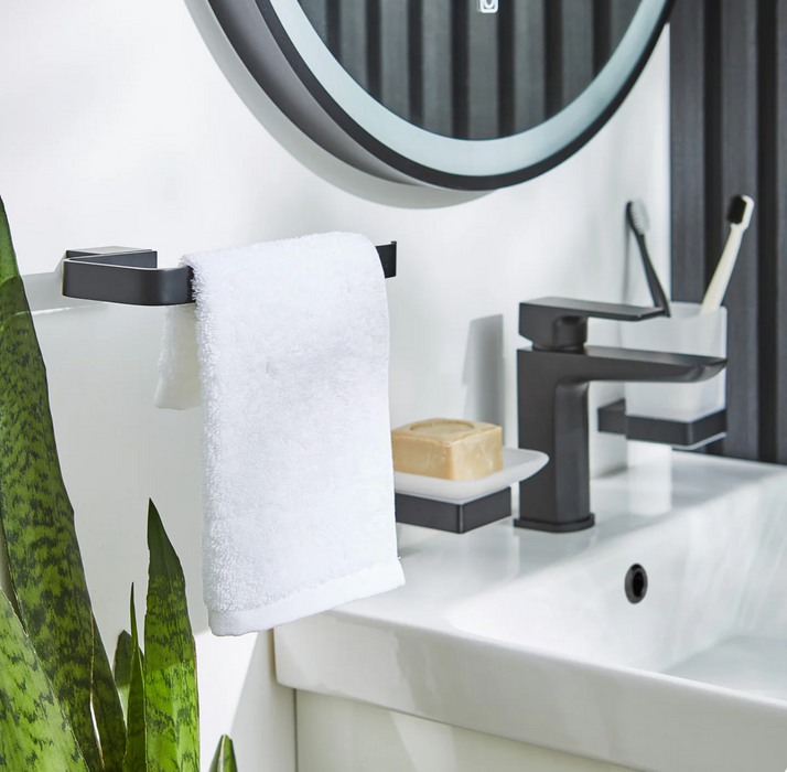 Kartell K-VIT Premium Towel Ring Matt Black (ACC313)