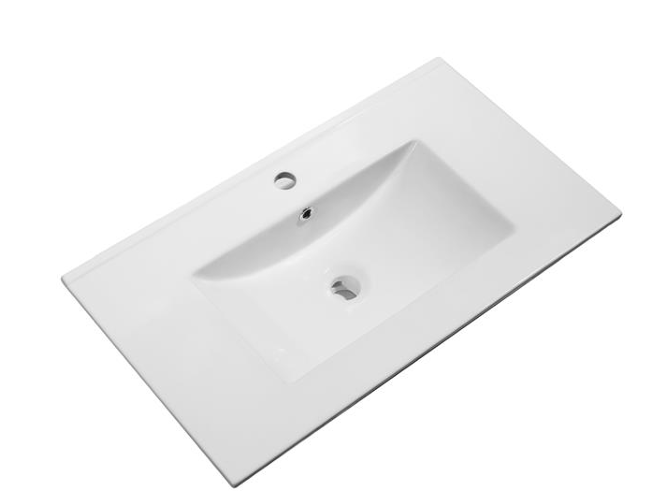 Kartell K-VIT Purity 800mm Floor Standing 2 Door Unit & Ceramic Basin White Gloss (FUR040PU-FUR060PU)