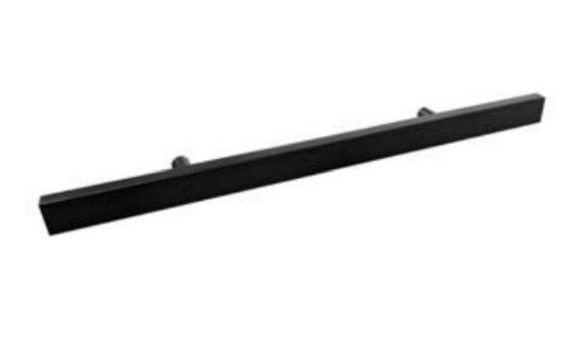 Kartell K-VIT Purity Handle Polished Chrome and Matt Black to Fit 300mm Cloakroom Unit) (HAN002)(HAN003)