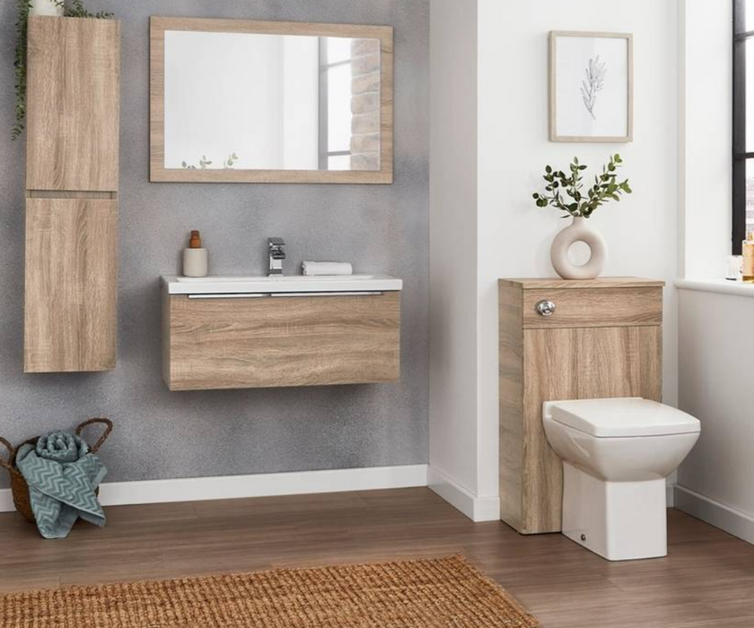 Kartell K-VIT Kore Wall Mounted Side Unit - Sonoma Oak (KOR300TU-O)