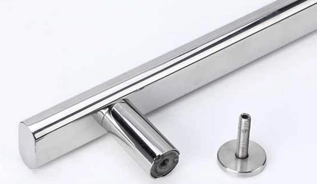 Kartell K-VIT Purity Handle Collection – 500mm & 800mm Matt Silver (PUR500HAN-S) (PUR800HAN-S)