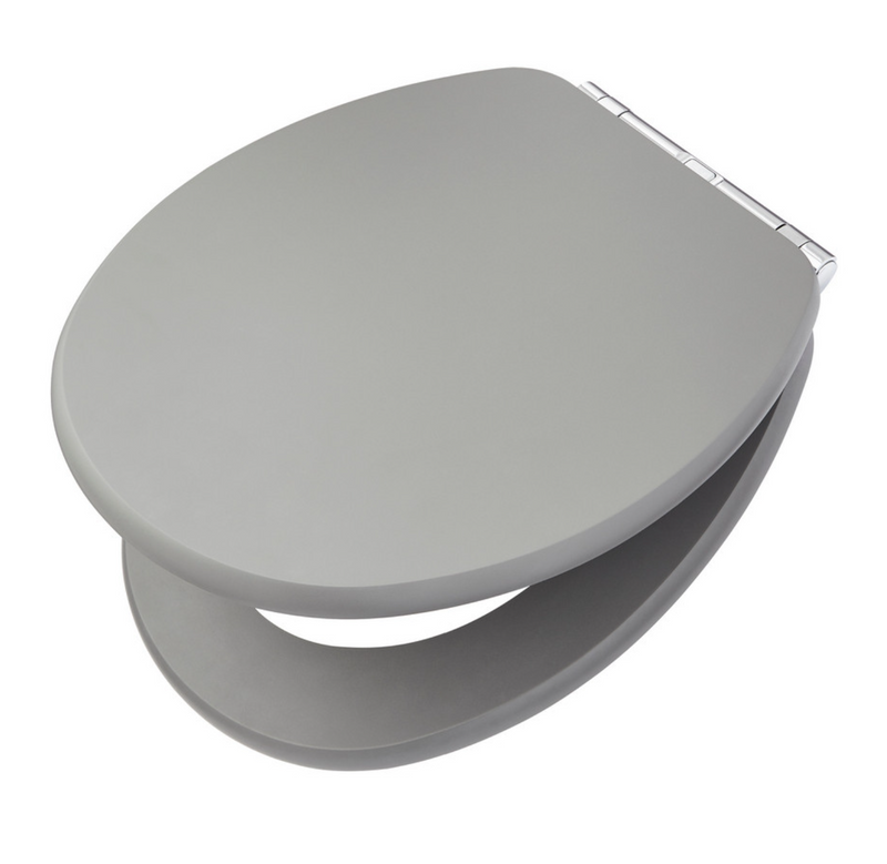 Kartell K-VIT Astley Soft Close Seat- Matt Grey (FUR535AS)