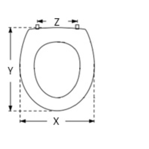 Kartell K-VIT Astley Soft Close Toilet Seat- Matt White (FUR515AS)