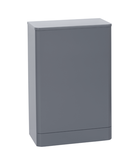 Kartell K-VIT Options 24 500mm WC Unit – White Gloss & Matt Cool Grey (OPT500WC-WT)(OPT500WC-CG)