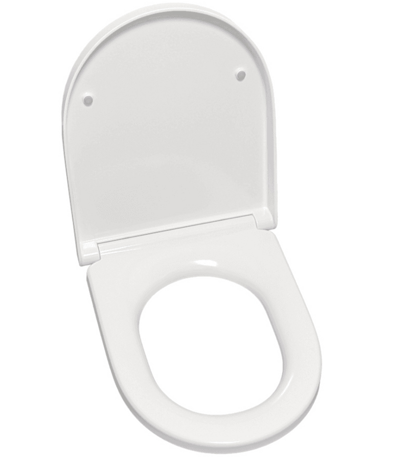Kartell K-VIT Genoa Round Soft Close Seat - White (GEN025RO)