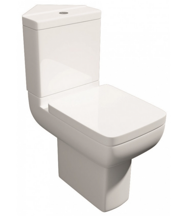 Kartell K-VIT Project Round Close Coupled WC Pan with Soft Close Seat (POT869PR-POT870PR)