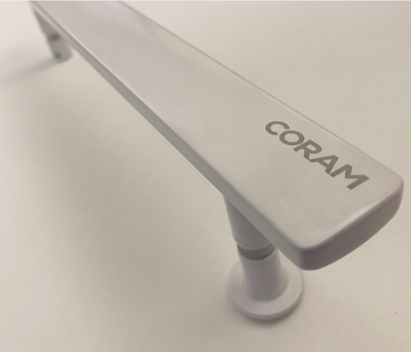 Impey Coram Optima 6 Pivot Shower Door 800mm Wide White Clear Glass (O6PI80CUW)