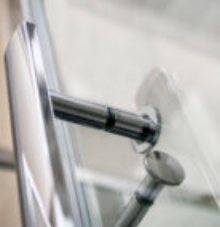 Impey Coram Premier 8 Corner Entry Enclosure Clear Glass 760mm Chrome (P8CE76CUC)