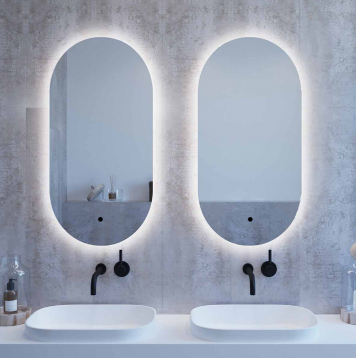 Kartell K-VIT Lola 500x900mm LED Mirror-Chrome (LO5090)