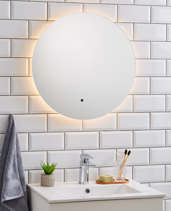 Kartell K-VIT Tucson 600mm Circular LED Mirror-Chrome (TU60)