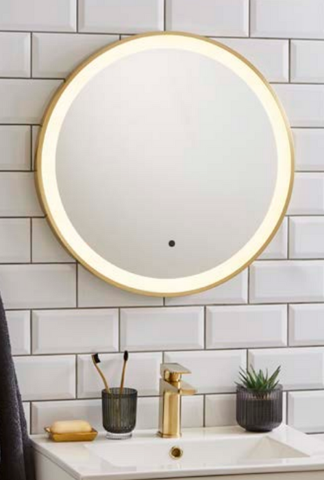 Kartell K-VIT Ottone Round 600mm Mirror-Brushed Brass (OT60)
