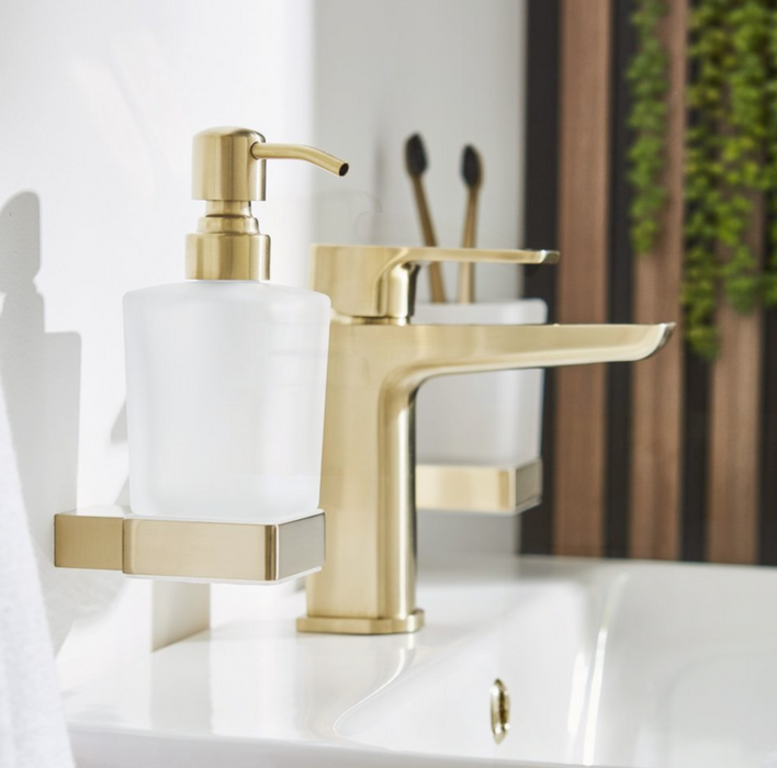 Kartell K-VIT Kolt Mono Basin Mixer Brushed Brass (TAP320KBB)