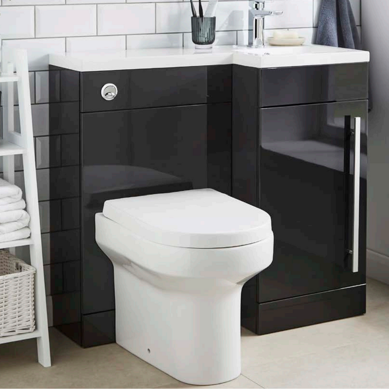 Kartell K-VIT Matrix Right Handed L-Shaped Single Door Furniture Pack 900mm Storm Grey Gloss or White Gloss (MAT900PACK-RH)