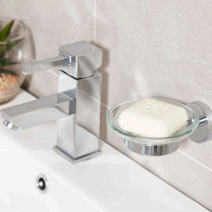 Kartell K-VIT Plan Soap Dish Chrome (ACC123)