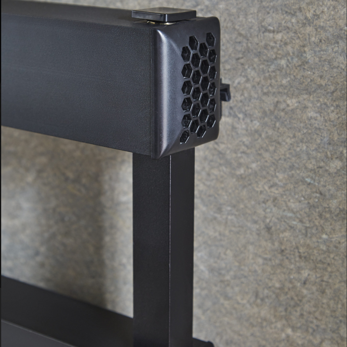 Kartell K-VIT Banff 700x500mm Aluminium Radiator Black (ALTWL-3-507-BK)