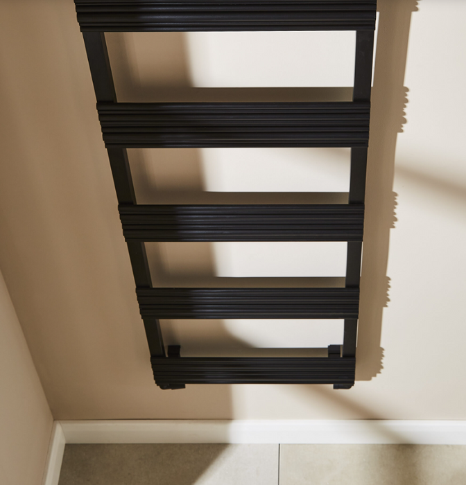 Kartell K-VIT Sherbrooke Towel Rail Matt Black