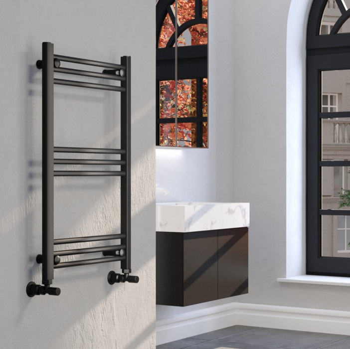 Kartell K-VIT Ontario Towel Radiator 780x500mm Matt White and Matt Black (ALTWL-5-508-WT)(ALTWL-5-508-BK)