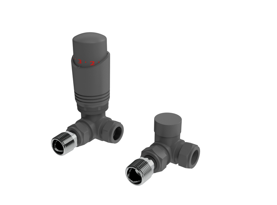 Kartell K-Design Corner Twin Valve Pack Chrome (CR-TRV101C)