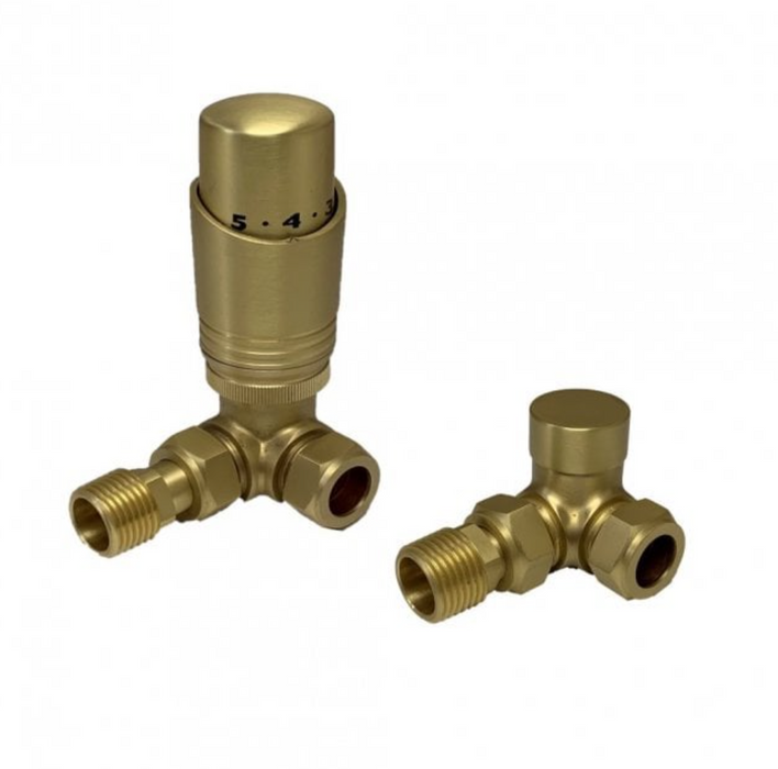 Kartell K-Design Corner Twin Valve Pack Chrome (CR-TRV101C)