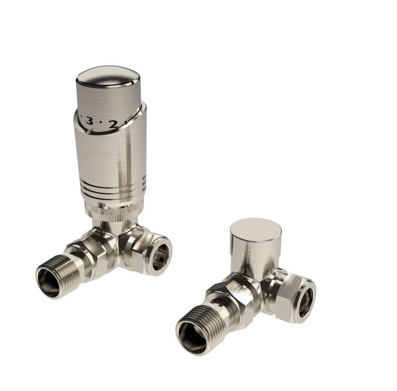 Kartell K-VIT K-Design Corner Twin Valve Pack Chrome (CR-TRV101C)
